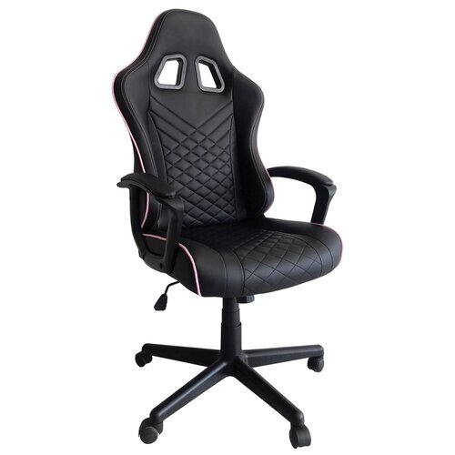 Компьютерное кресло Helmi HL-S10 "Level up" игровое, обивка: искусственная кожа, цвет: черный