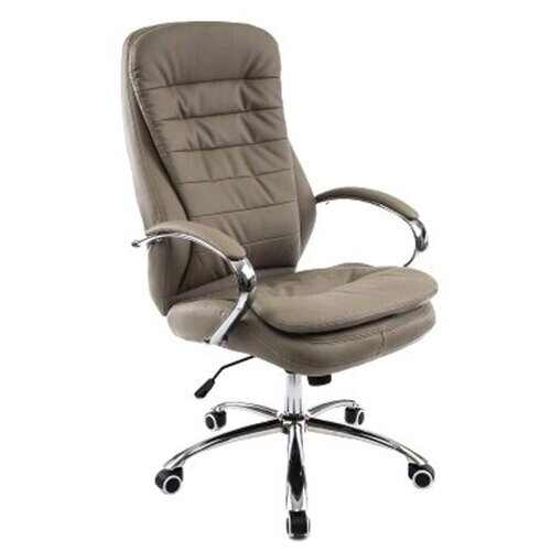 Компьютерное кресло Woodville Tomar для руководителя, обивка: искусственная кожа, цвет: серый