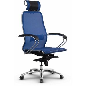 Компьютерное офисное кресло Metta Samurai S-2.04 Синее