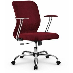 Компьютерное офисное кресло mетта SU-Мr-4/ подл. 078/осн. 003, Красное