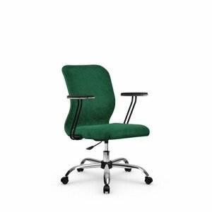 Компьютерное офисное кресло mетта SU-Мr-4/ подл. 110/осн. 006, Зеленое