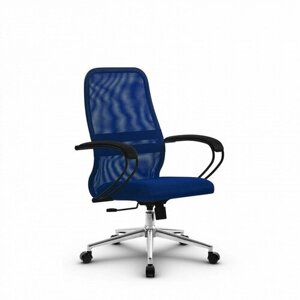 Компьютерное офисное кресло mетта SU-СК130-8, СН 3, Светло-синее