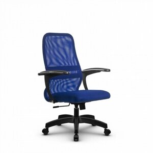Компьютерное офисное кресло mетта SU-СU160-8, PL, Светло-синее