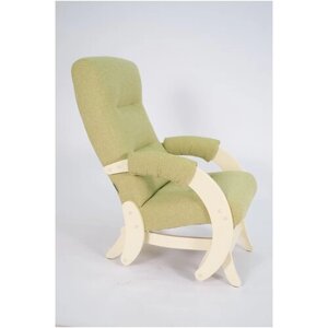 Кресло качалка маятник для дома и дачи Glider 68 Люкс, цвет оливковый, для взрослых для дома маятник для гостиной спальни в подарок