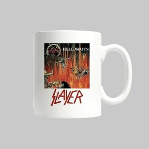 Кружка "Slayer" Слэер рок атрибутика панк