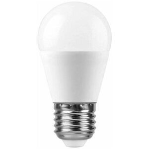 Лампа светодиодная,13W) 230V E27 6400K G45, LB-950