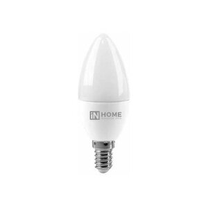 Лампа светодиодная LED-свеча-VC 8вт 230в E14 4000к 720лм IN HOME 4690612020433 (100шт.)