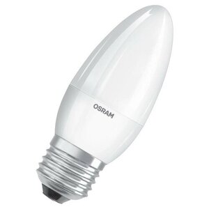 Лампа светодиодная LED value LVCLB75 10SW/865 свеча матовая E27 230в 10х1 RU 4058075579590 ledvance (8шт.)
