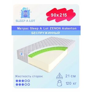 Матрас, Ортопедический беспружинный матрас Sleep A Lot ZENON Askerton в кровать 90x215