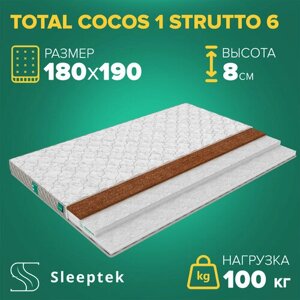 Матрас Sleeptek Total Cocos1 Strutto6 180х190
