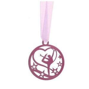 Медаль из листового железа "Гимнастика"