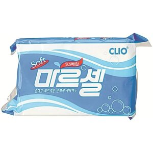 Мыло хозяйственное кусковое Clio Marcel Soft Soap, 230 г
