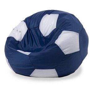 Набор чехлов Пуффбери для кресла-мешка "Мяч" размер XXL, 2 шт., синий/белый, 2 шт.