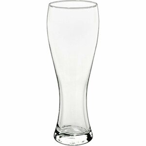 Набор из 4 бокалов для пива "Pantheon" 400 мл, 6.5х6.5х21 см, прозрачный, стекло, Borgonovo, 11203219/11203220