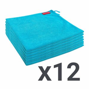 Набор салфеток для уборки деликатных поверхностей Careful cloth, 35x35см, 12 штук