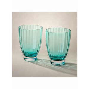 Набор стаканов для воды/сока из 2 шт mirage emerald 385 мл