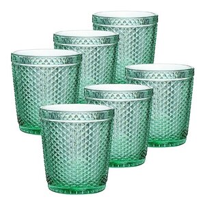 Набор стаканов Loraine MB-30850 / 30856, 300 мл, 6 шт., зелeный