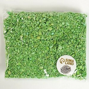 Наполнитель для шара «Мелкое конфетти, бумажное», цвет зелёный, 50 г (комплект из 50 шт)