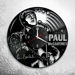 Настенные часы из виниловой пластинки с Полом Маккартни, Paul McCartney