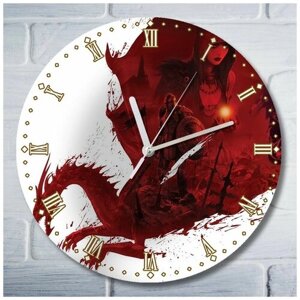 Настенные часы УФ Игры Dragon Age Начало (Origins) (Драгон Эйдж) - 6281