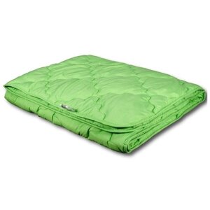Одеяло AlViTek Бамбук Микрофибра, легкое, 200 x 220 см, зеленый