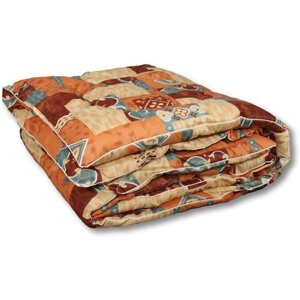 Одеяло Альвитек "Овечья шерсть - традиция классическое" 200x220, Зимнее, с наполнителем Овечья шерсть