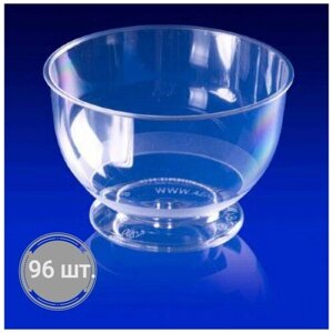 Одноразовая посуда Креманка прозрачная "Кристалл", 200 мл, 96 шт.