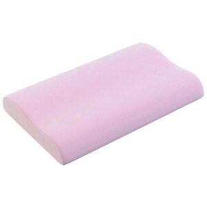 Ортопедическая подушка эрго KIDS (470*290*60-80мм) розовый (М. 1.2.3). ПА