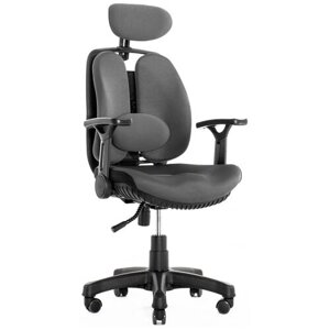 Ортопедическое офисное кресло Falto Synif Inno Health SY-0901 (серое, каркас черный)