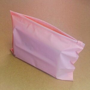 Пакет с бегунком для одежды 32х22 см (EVA розовый), 50 шт.