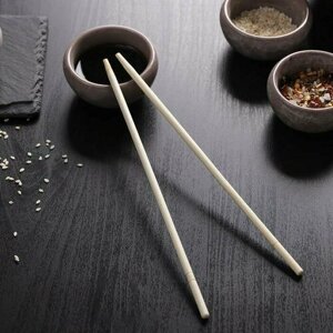Палочки для суши, h-19,5 см, в индивидуальной упаковке, бамбук, 50 шт.