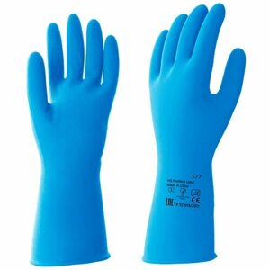 Перчатки латексные HQ Profiline размер L цвет синий
