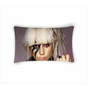 Подушка Леди Гага, Lady Gaga №3, С двух сторон
