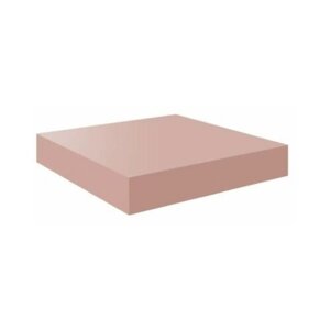 Полка мебельная Bistro 23x23.5x3.8 см МДФ цвет розовый