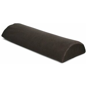 Полувалик массажный под поясницу или шею, подушка полувалик для массажа, шоколадный