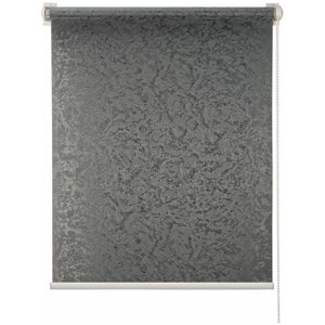 Рулонная штора ПраймДекор, "Фрост", серый, 62Х170