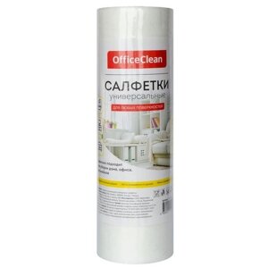 Салфетки OfficeClean универсальные, белый, 30 шт.