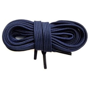 Шнурки LENKO темно-синие плоские 100 см