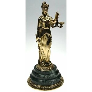 Статуэтка из бронзы "Богиня Правосудия Фемида" 19см
