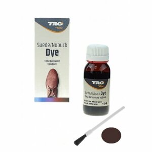 TRG SUEDE DYE - 106 Dark brown. Краска для нубука и замши - 50 мл