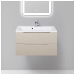 Тумба с раковиной BelBagno Marino 80 crema opaco