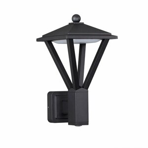 Уличный настенный светильник Odeon Light Bearitz 6655/15WL, LED, 15Вт, кол-во ламп:1шт, Черный