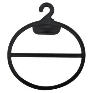 Вешалка для шапок и шарфов ВШ-2 (165мм) черная 5 шт