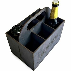 Ящик-переноска Блок для бутылок и жестяных банок на 6 ячеек