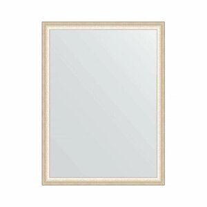 Зеркало настенное EVOFORM в багетной раме состаренное серебро, 60х80 см, для гостиной, прихожей, кабинета, спальни и ванной комнаты, BY 0644