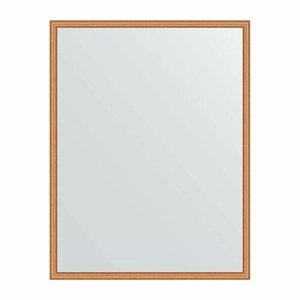 Зеркало настенное EVOFORM в багетной раме вишня, 68х88 см, для гостиной, прихожей, кабинета, спальни и ванной комнаты, BY 0671