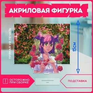 Акриловая фигурка статуэтка аниме игра новелла бесконечное лето