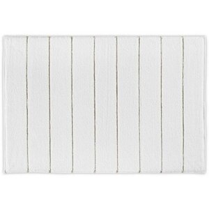 Банный коврик/ Банный коврик из хлопка Hamam, Cozy, 60*95 см, белый/дым (white/vapour)