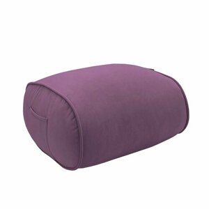 Бескаркасный пуф для ног aLounge - Ottoman - Sakura Pink (велюр, фиолетовый) - оттоманка к дивану или креслу