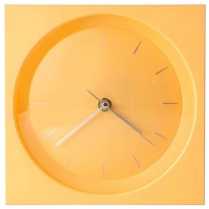 Часы настенные кварцевые Феникс Present 83192/93, желтый